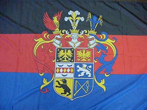 Tischflagge Ostfriesland Mit Prachtwappen - 10x15cm Tischfahne Für Zuhause & Büro