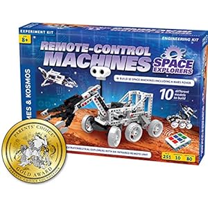 Thames & Kosmos Remote-Control Machines: Space Explorers | Science & Engineering Stem Experiment Kit | Build 10 Real