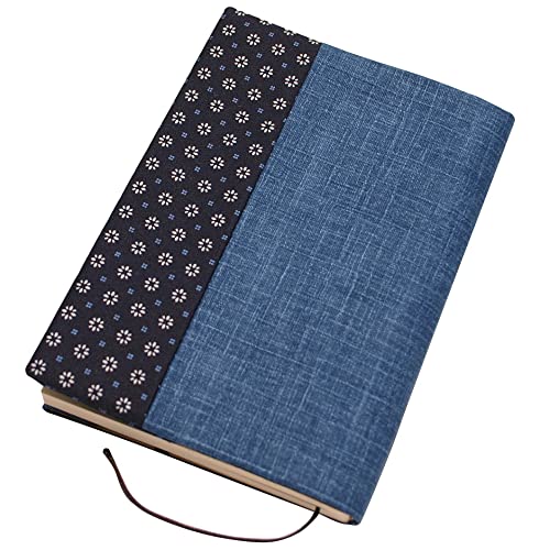Komon Blue Paperback Book Cover, Cotton