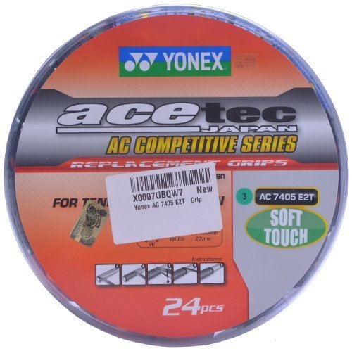 YONEX AC 7405 E2T (Pack of 2) Rubber Badminton Grip (B0152SDV2I) Amazon Price History, Amazon Price Tracker