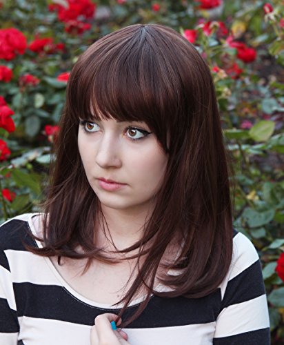 Prettyland C174 - Parrucca Media 40cm Lunghezza