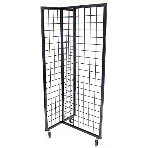 Generic Grid T Merchandiser Display 24 W x 24 D x 60 H Inches for Gridwall