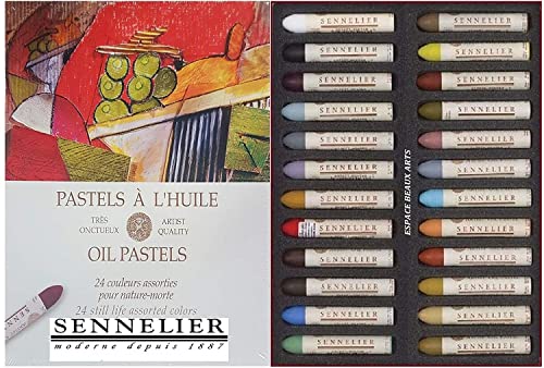 Sennelier Pasteles de aceite surtidos 24 pcs tamaño único Cover
