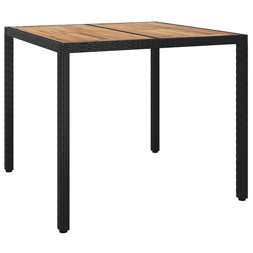 Fernhill 4Person Rectangle Patio Dining Table Black Threshold