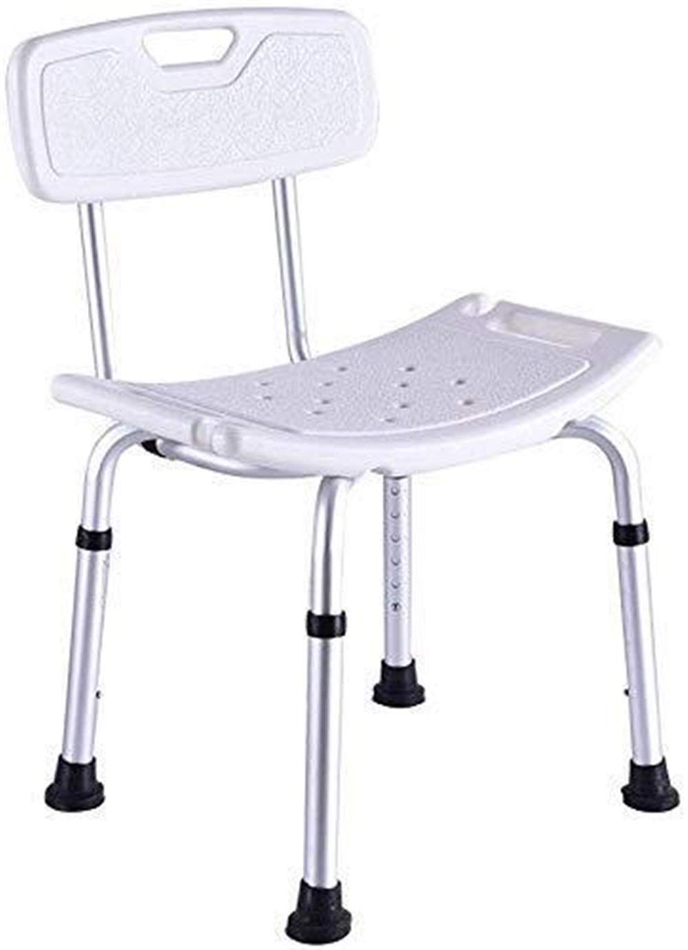 Chaise de bain avec dossier antidérapant et hauteur réglable