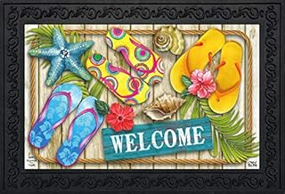 Briarwood Lane Flip Flops Beach Summer Doormat Indoor Outdoor 30