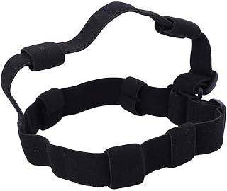 Wbestexercises Flashlight Headband Holder,headlamp Replacement Strap,Flashlight Headband Holder,Black Flashlight Headband Headlamp Band Replacement for 18650 Flashlight Outdoor