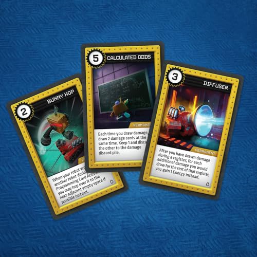 Robo Rally Expansion: Wet & Wild - Juego de Mesa de Expansión con Tableros Temáticos de Agua y Mecánicas Verticales para 2-6 Jugadores miniatura 4
