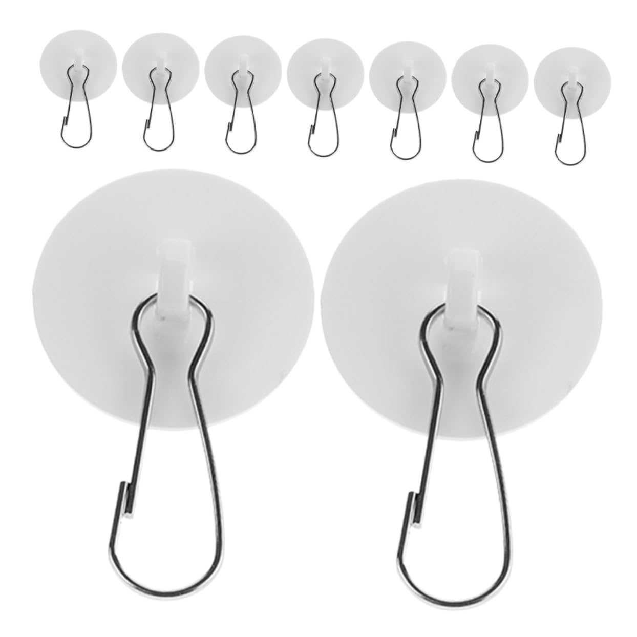 MAGICLULU 100piezas Ganchos Adhesivos Para Pared Gancho Techo Adhesivo Sin Taladro Decoración Navidad