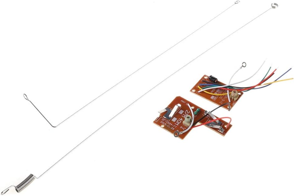 4CH RC Remote Control 27MHz Circuit PCB Transmitter and Receiver Board with Antenna Radio System for Car Truck Toy