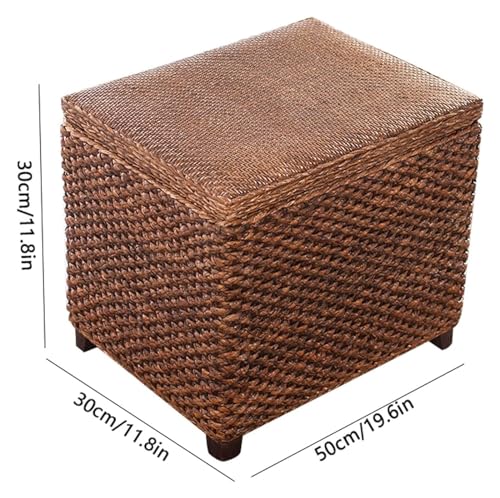 Pouf de rangement rétro pour une ambiance chaleureuse - 3
