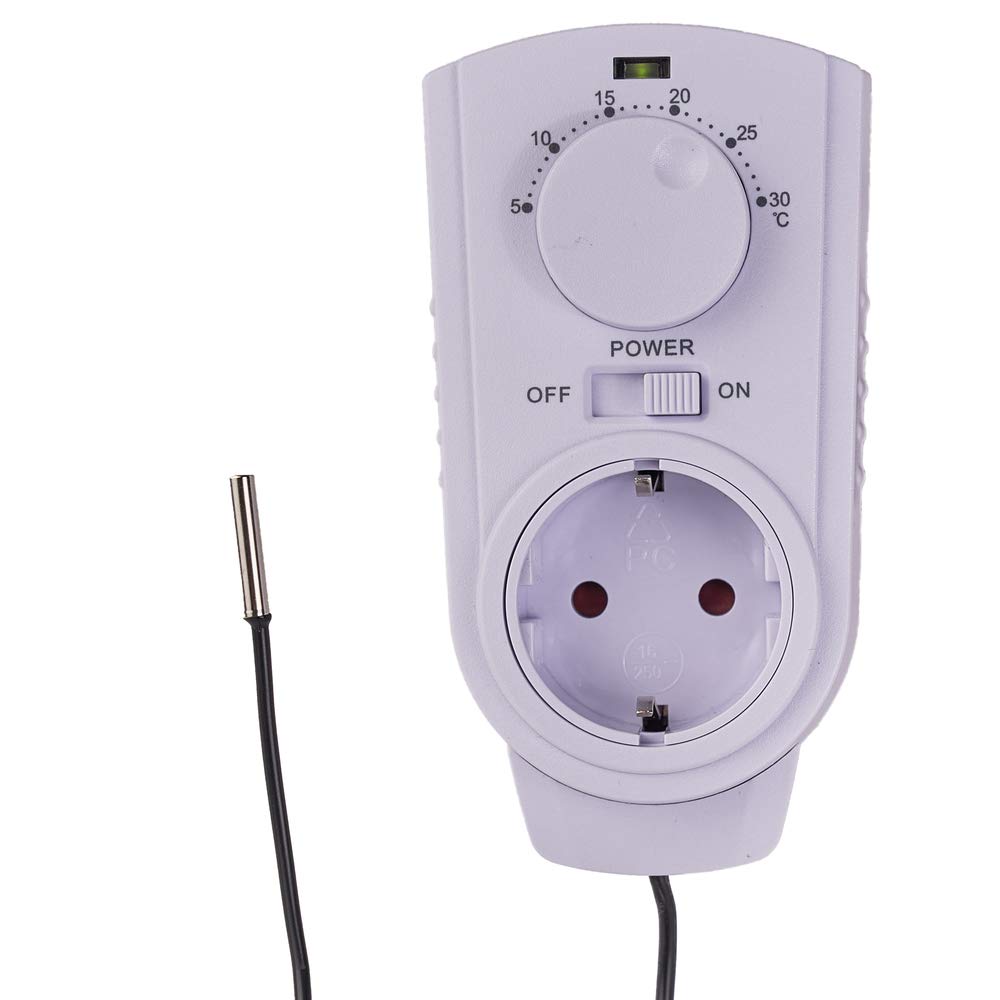 edi-tronic Universal Thermostat analog Temperaturschalter Heizen Kühlen Klima Schalter Switch