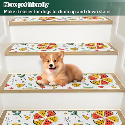 Peldaños de escalera de sandía decorativos para dar seguridad a tus niños en el hogar 6