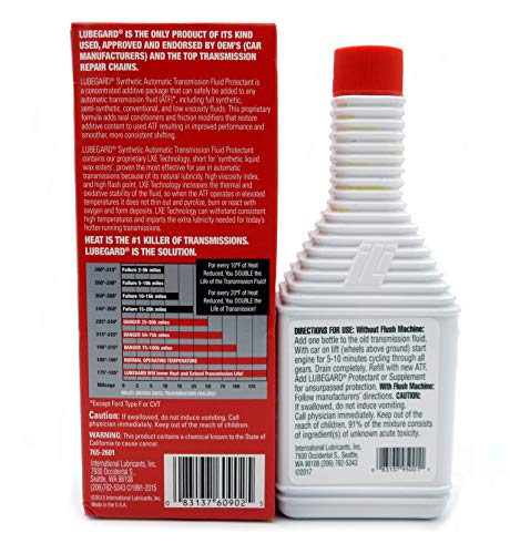 Lubegard 98602 Flush And Protect Performance Pack For Automatic Transmissions thumb #3