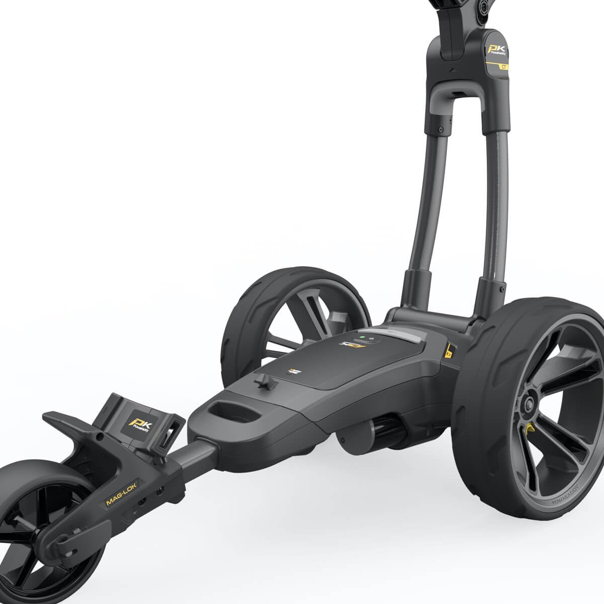 PowaKaddy 2025 CT12 GPS Carrello da golf compatto pieghevole elettrico a 18 fori