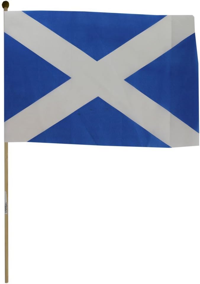 Small Scotland Flag on a stick