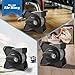 Air King Commercial Grade Pivoting Utility Fan, for Cooling, Ventilating, Exhausting and Drying at Home, Job Site, Work Shop, Construction, 3 Speeds, 11.25