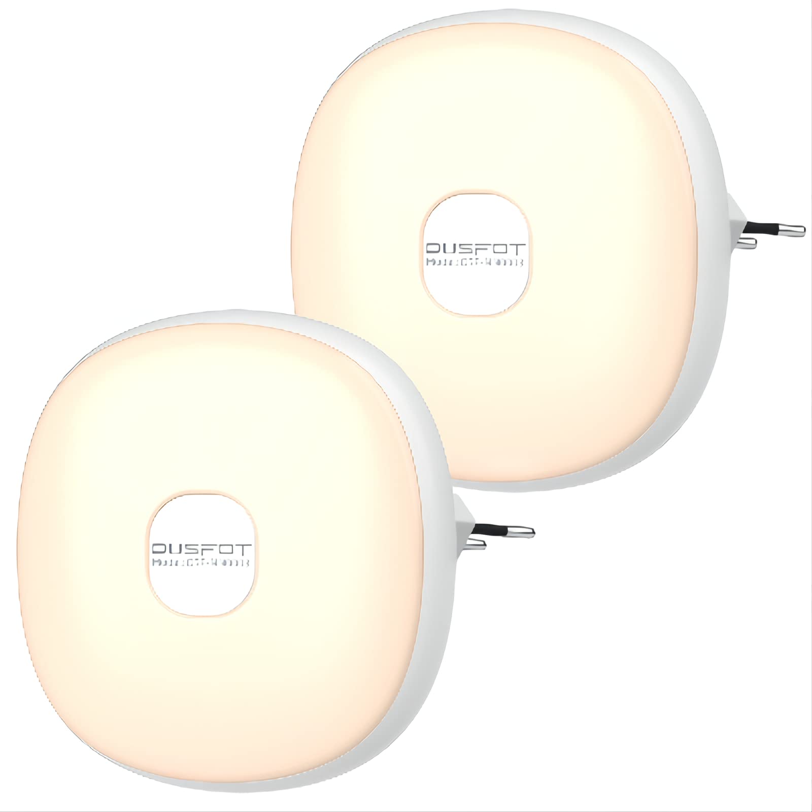 Luce Notturna Magnetica Luci Notturne LED OUSFOT 2 Pezzi - Sensore Movimento Con Attacco Magnetico Luce Con Sensore Movimento