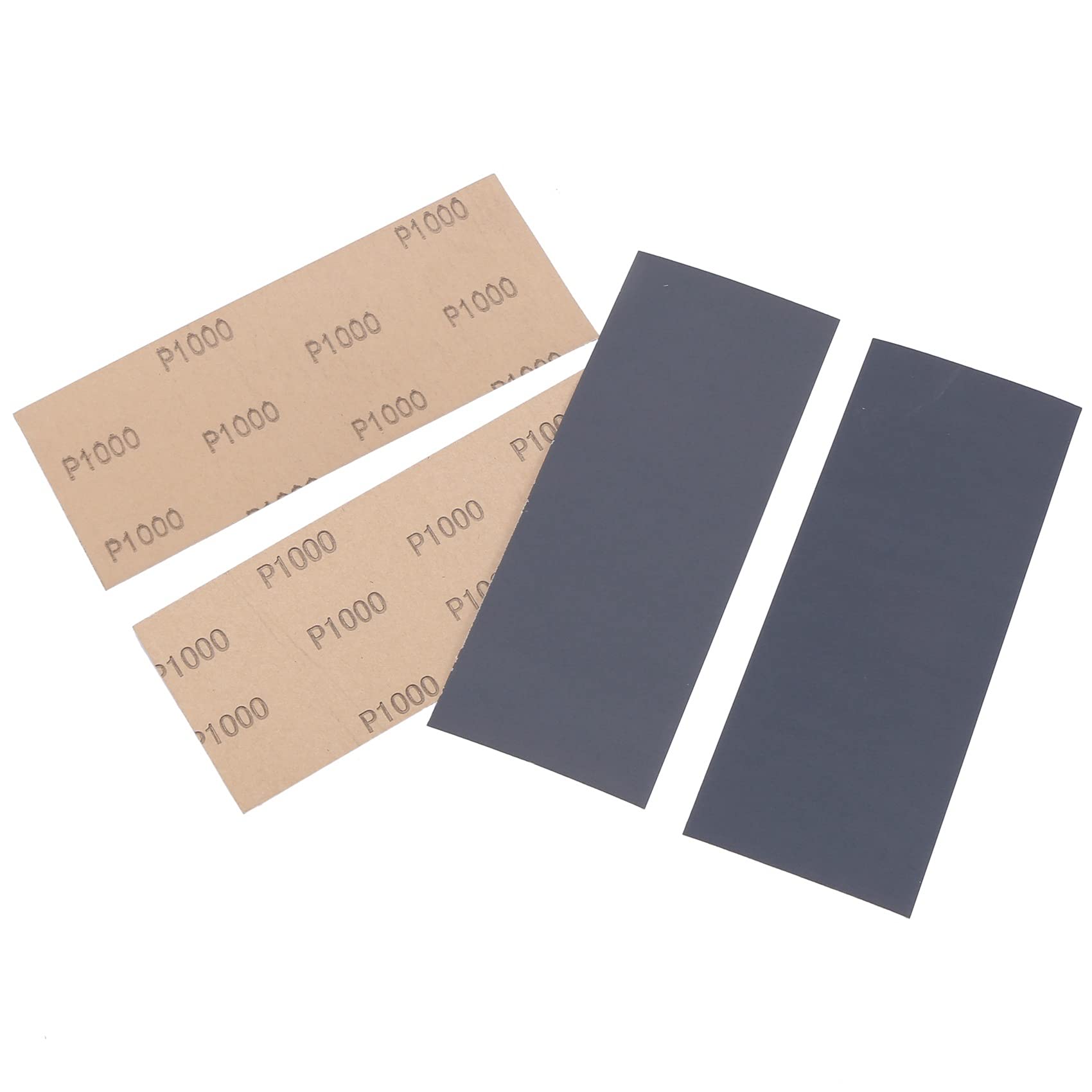 200 Pièces Papier Abrasif Sec Humide,Assortiment de Feuilles de Papier Abrasif 1000/2000/3000/5000/7000 Grain ÉLevé pour Ponçage Automobile Polissage Bois Métal,9 x 3,6 Pouces