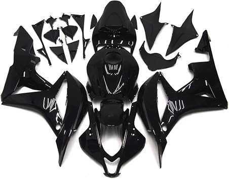 Plastic Black Fairings For Honda 2007 2008 CBR600RR 07 08 Body Kit Bodywork