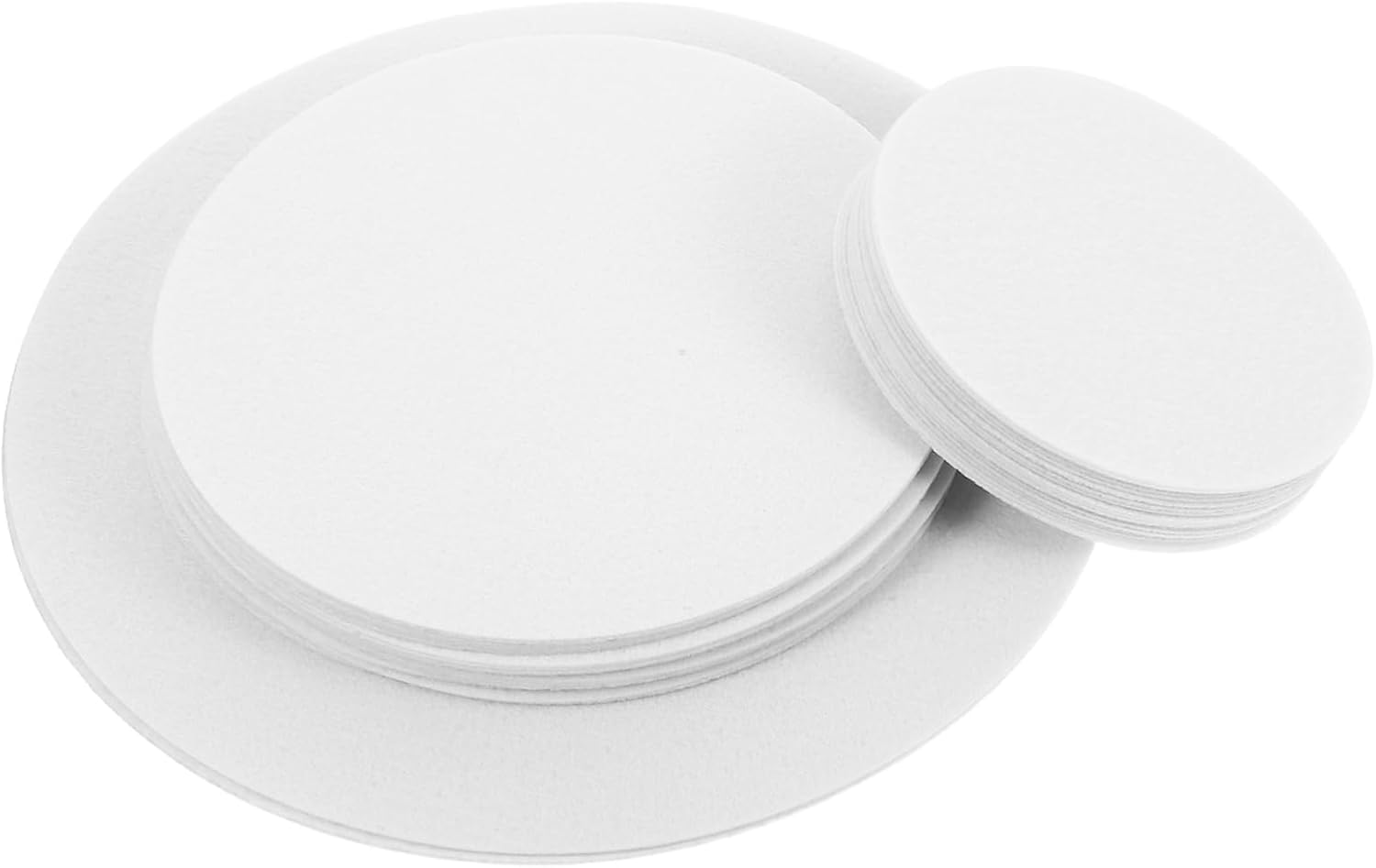 50pcs Felt Plate Separators Non-scratch Easy-clean Reusable for Dinnerware Protection Soft Reliable Multifunctional