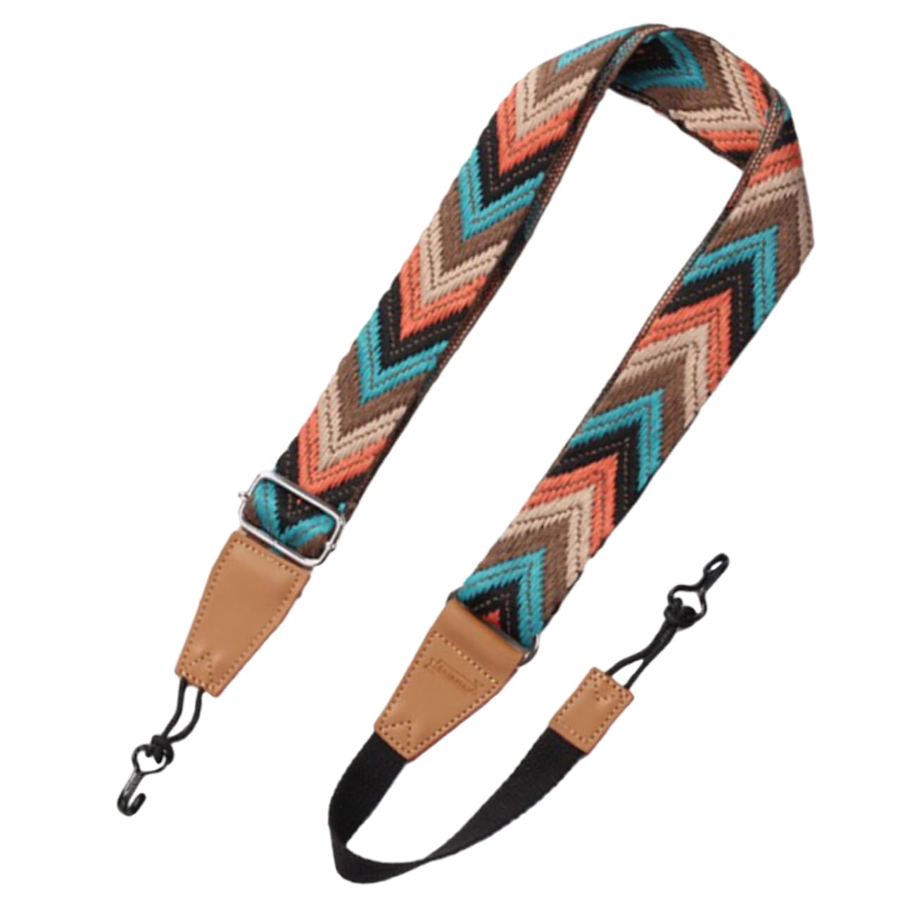TOYANDONA Adjustable Ukulele Strap with Double J Hooks Soft Braided Shoulder Strap Fits 21 23 and 26 Inch Ukulele Instrument Accessory for Comfortable Playing