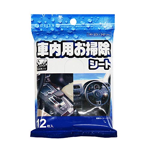 コーナン オリジナル 車内用お掃除シート 12枚入