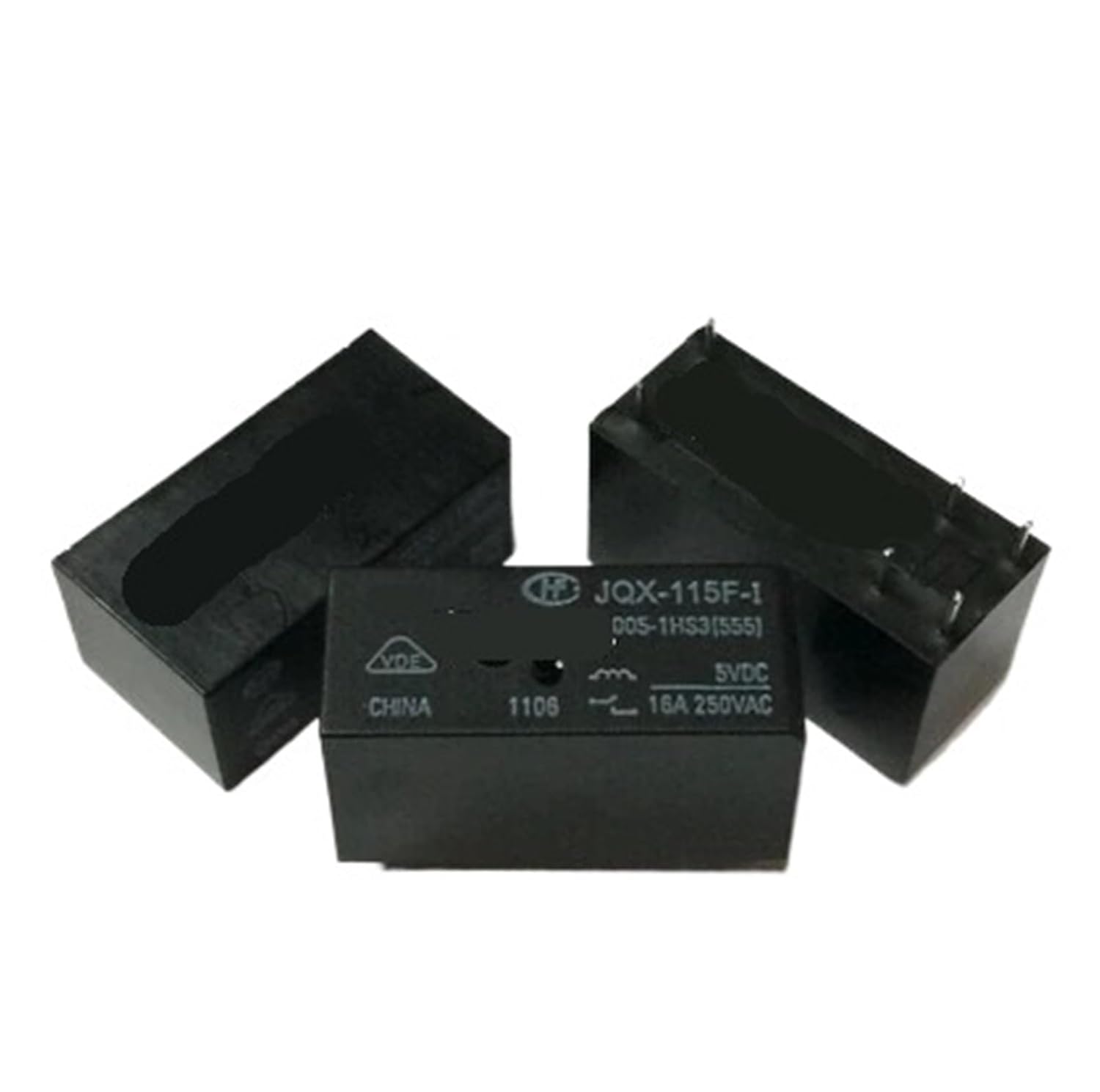 JQX-115F-I-005-1HS3 JQX-115F-I-005-1HS3-5VDC JQX-115F-I 005-1HS3 5VDC JQX-115F 005-1HS3-5VDC 16A 250VAC Relay DIP6