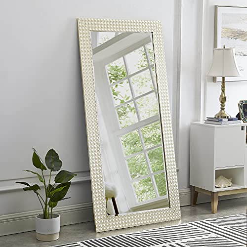 Buy Naomi Home Brenda Glam Beaded Framed Leaner Mirror Beaded Full