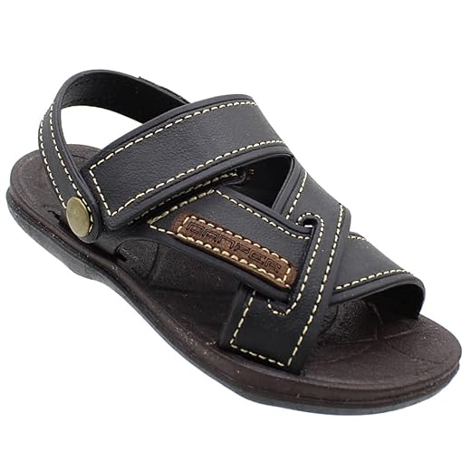 Sandália Masculina Infantil Menino Danper Café Papete