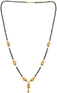 JewarHaat Indian Gold Plated Mangalsutra Ad Cz Stones Chain Pendant Fashion Jewelry for Women