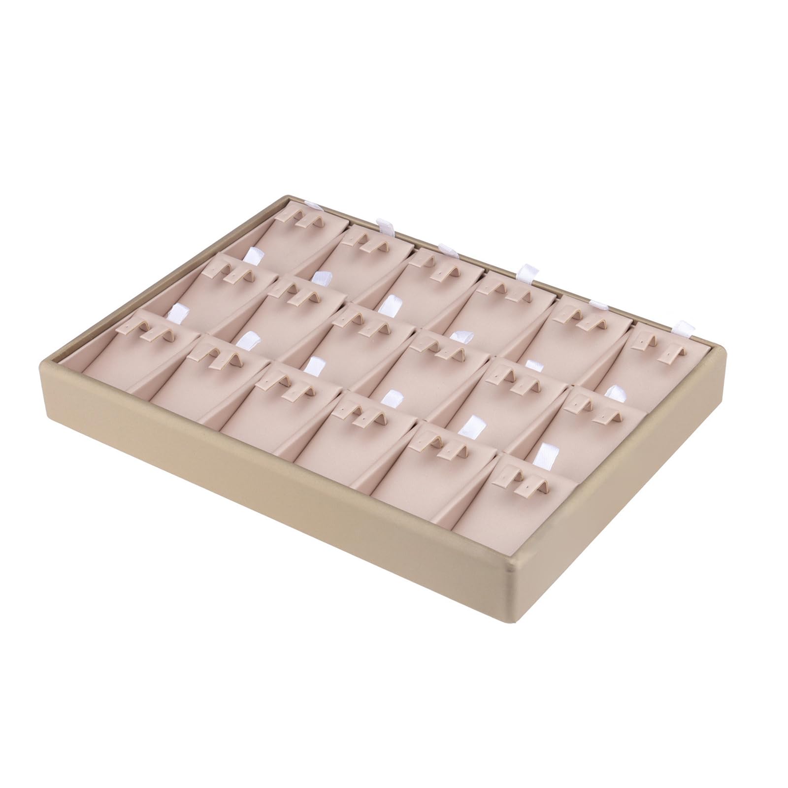 Carotoe B Practical Jewelry Management Tray Made From Strong Leather For Long Lasting Use And Effortless Care Unraveled Jewelry Holder
