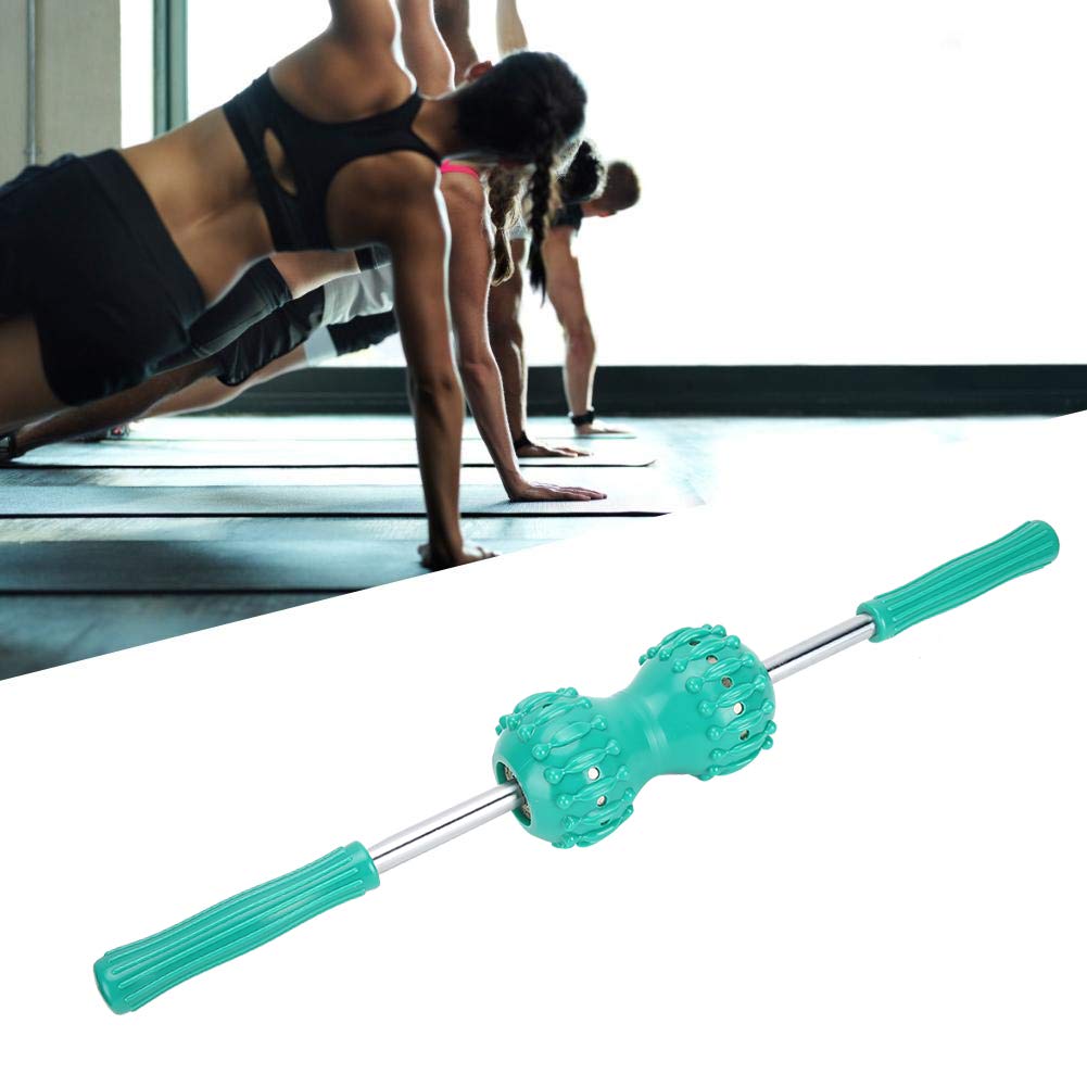 zhoul Multifunktionaler Magnet Muskelmassage Roller Rücken Schulter Muskelentlastung Akupressur Roller Massagegerät