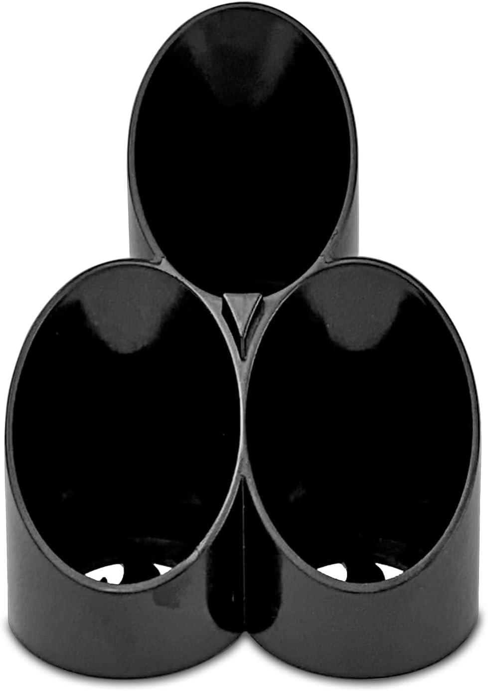Hot Sauce Organizer, Condiment Caddy - 3 Bottle Stadium, Style A