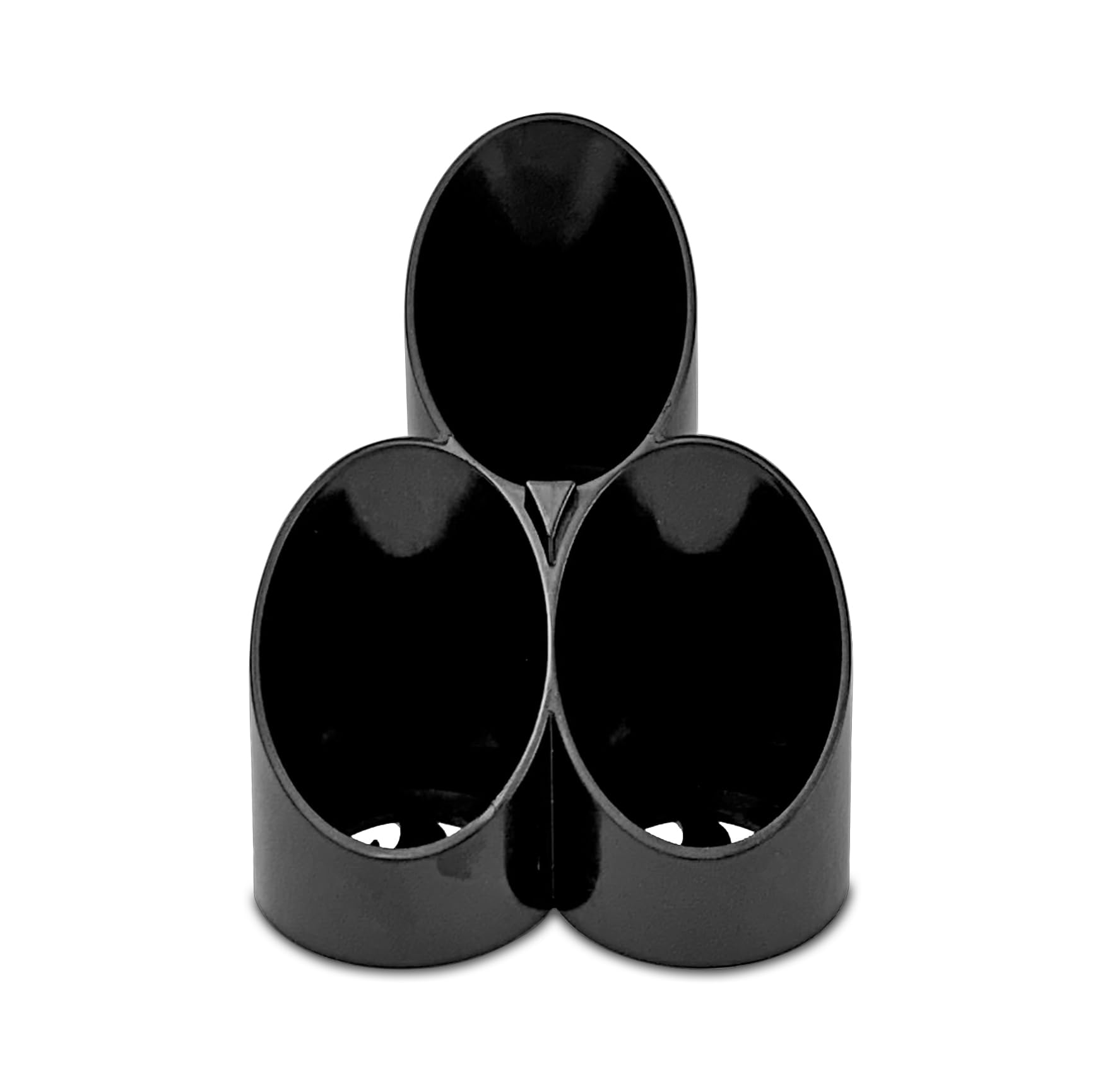 SAUCE CADDY DADDY - Hot Sauce Organizer, Condiment Caddy - 3 Bottle Stadium, Style A