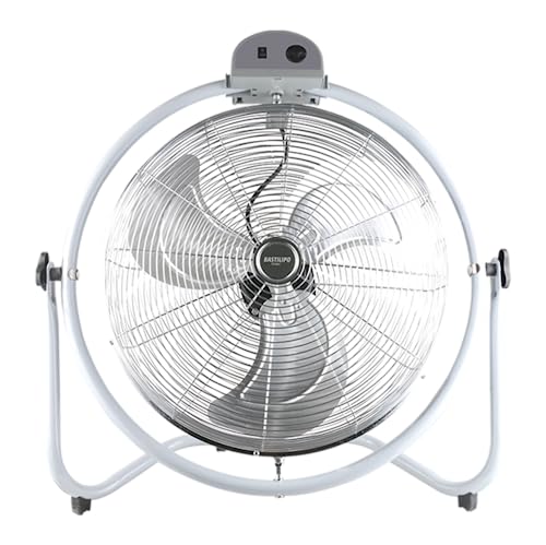 Bastilipo Mónsul Ventilador Industrial de Suelo, 140 W, auto oscilante