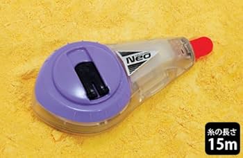 陸太郎 Amazon | ハンディチョークライン Neo 手巻 細糸 ラベンダー