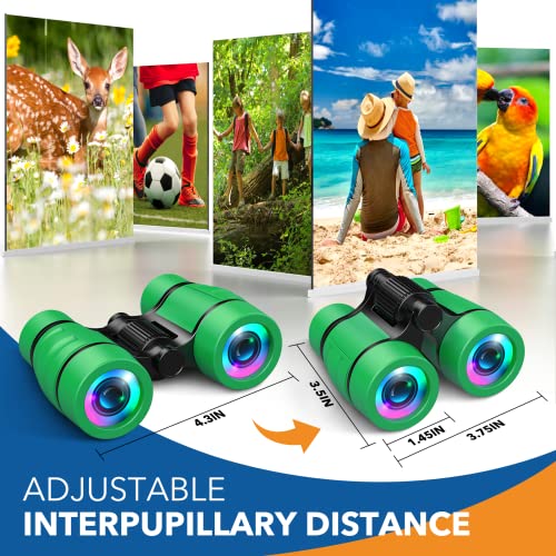 Image of LET'S GO! Boy Toys Age 3-7 Kids Binoculars for Bird Watching|Hiking|Camping Toy for 3 4 5 6 7 Year Old Boy Girl Christmas Birthday Gifts Outdoor Travel Toys for Kid Boys Ages 3-6 Stocking Stuffers