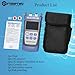 FYBOPTWU - Optical Fiber Cable APC PON Power Meter Tester Tool ONT OLT Handheld PON Network Detection Online Fiber Tester with FC SC APC Adapter