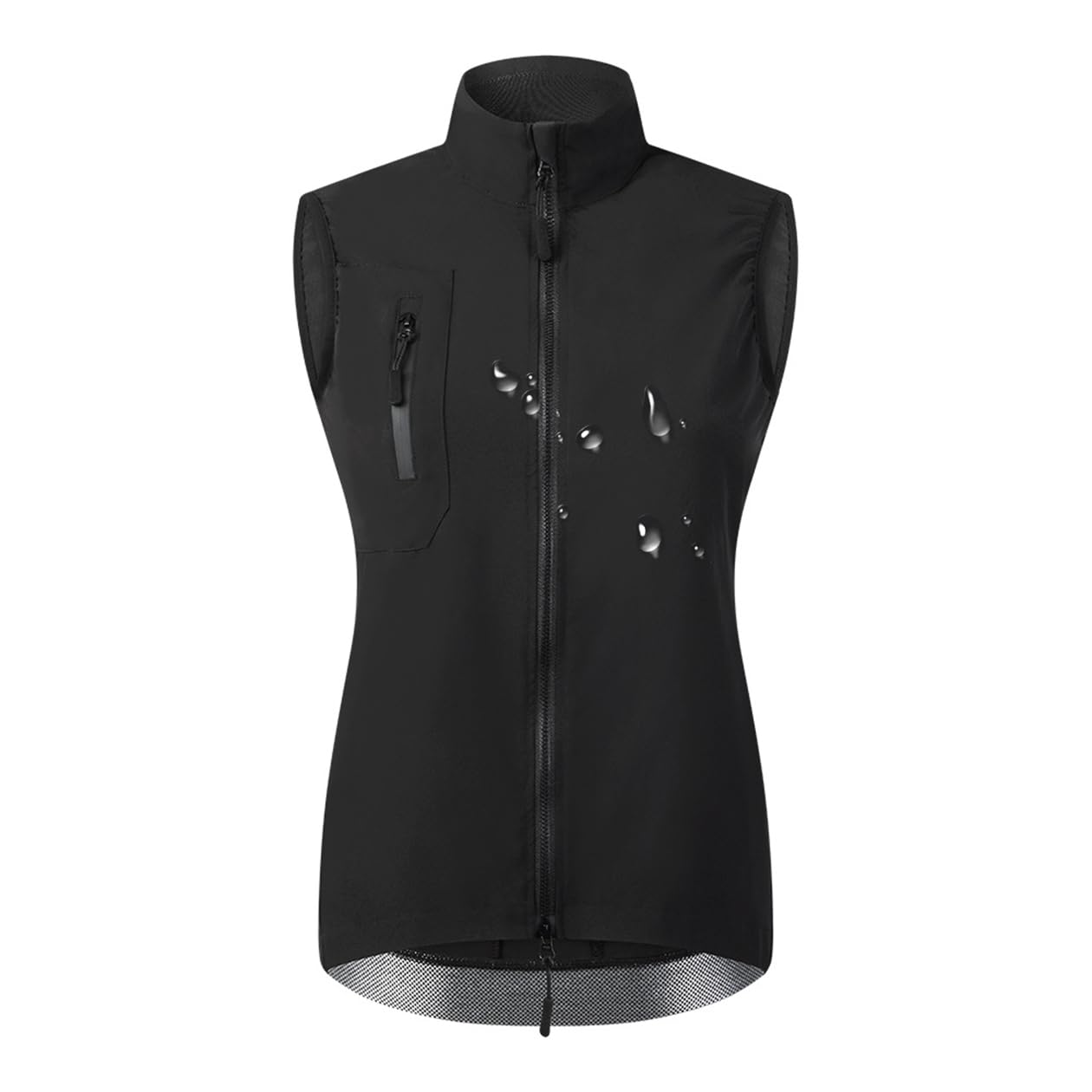 Gilet Cycliste Thermique Femme Eliel – Orange – Taille M – Windstopper