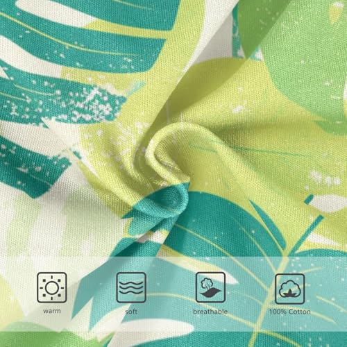 KLL Leaves Monstera Blots Little Boys Comfort Underwear Briefs Cute Children Undies3