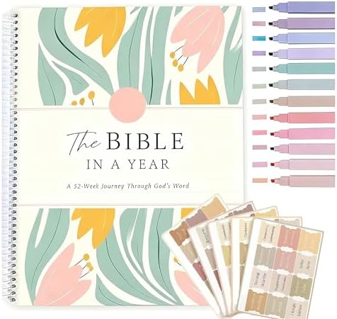 The Study The Bible In A Year: A 52-Week Bible Study Guide for Wo...
