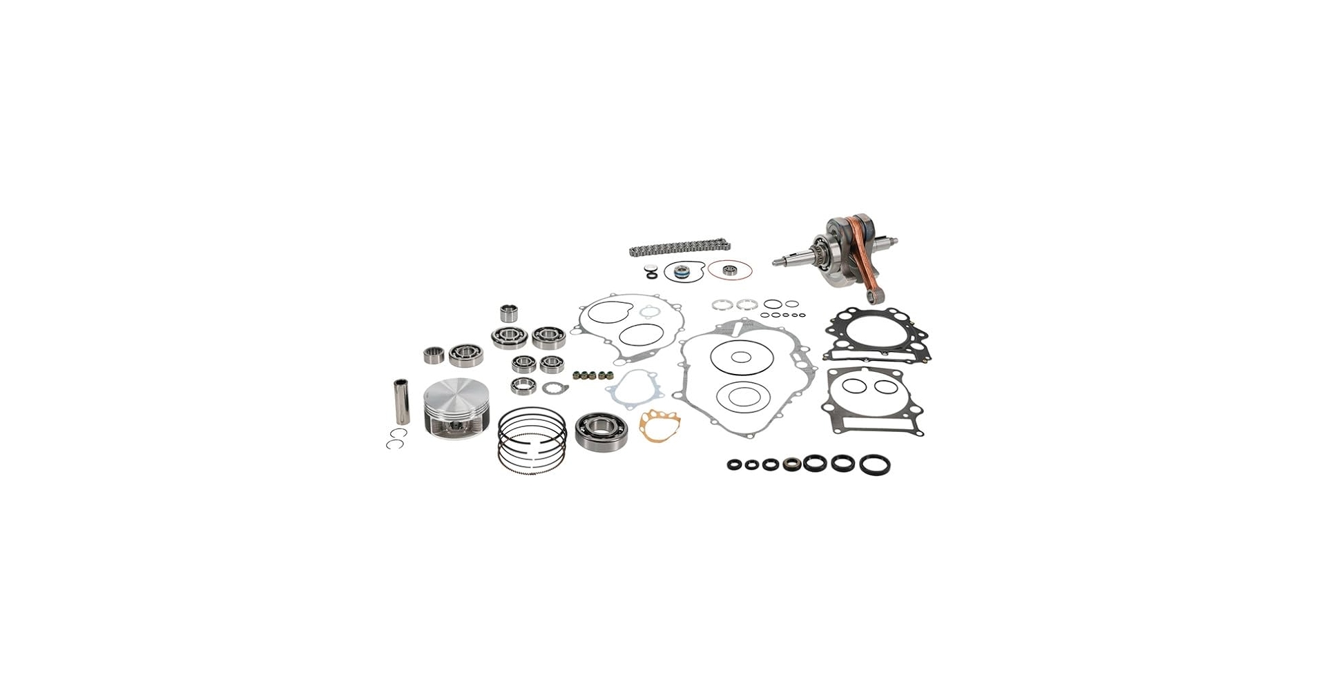 Amazon.com: Vertex WR101-182 Complete Engine Rebuild Kit In