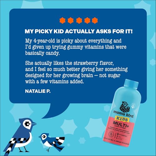 Mama Bird Kids Multi+ Liquid Vitamins