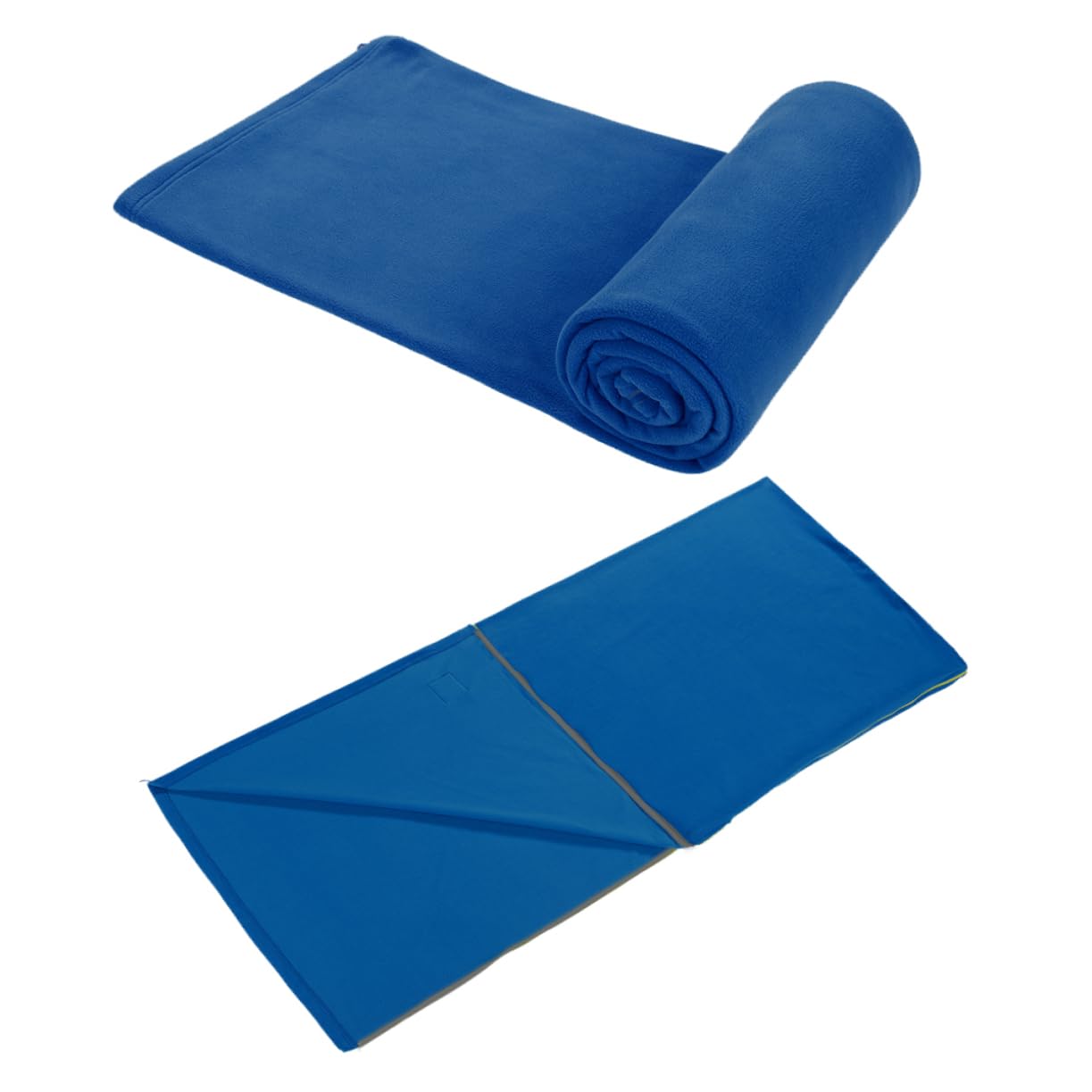 BESPORTBLE Saco De Dormir Al Aire Libre Saco Dormir Adulto Saco De Dormir para Clima Fresco Bolsa De Dormir Blue