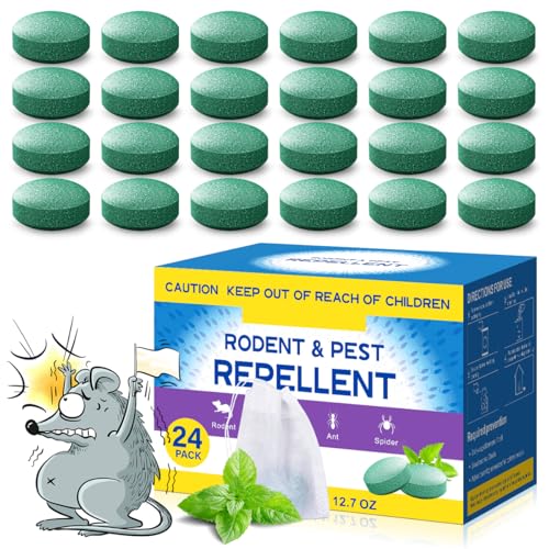 Rodent Mouse Repellent Indoor Outdoor - Peppermint Oil to Repel