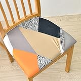 FANSU Coprisedili per Sedie da Pranzo, Coprisedia Senza Schienale 1 2 4 6 Pezzi Coprisedie...