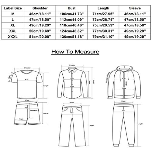 FNKDOR Primavera ed Estate Uomo Casuale Sciolto