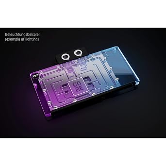 Alphacool Core Geforce RTX 5080 Solid + AMP GPU Water Block with Backplate and Eisblock Aurora 180 Degree Terminal Bundle