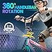 Pipleo BMX Bike, 20 24 inch Kids Bike, Bikes for Kids 6-14, Boys & Girls Bike with 4 Pegs, High-Carbon Steel BMX Frame, 360 Handlebar Rotation (Rainbow Plating, 24 inch)